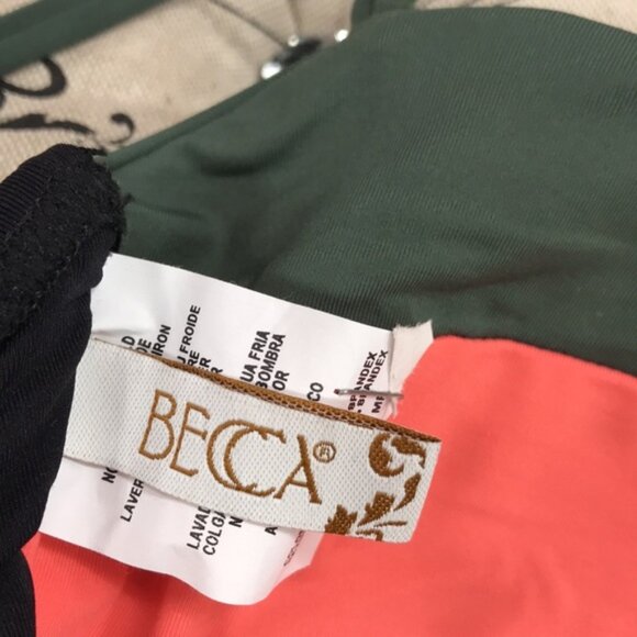 BECCA Multicolor One Piece Swimsuit - Picture 7 of 7